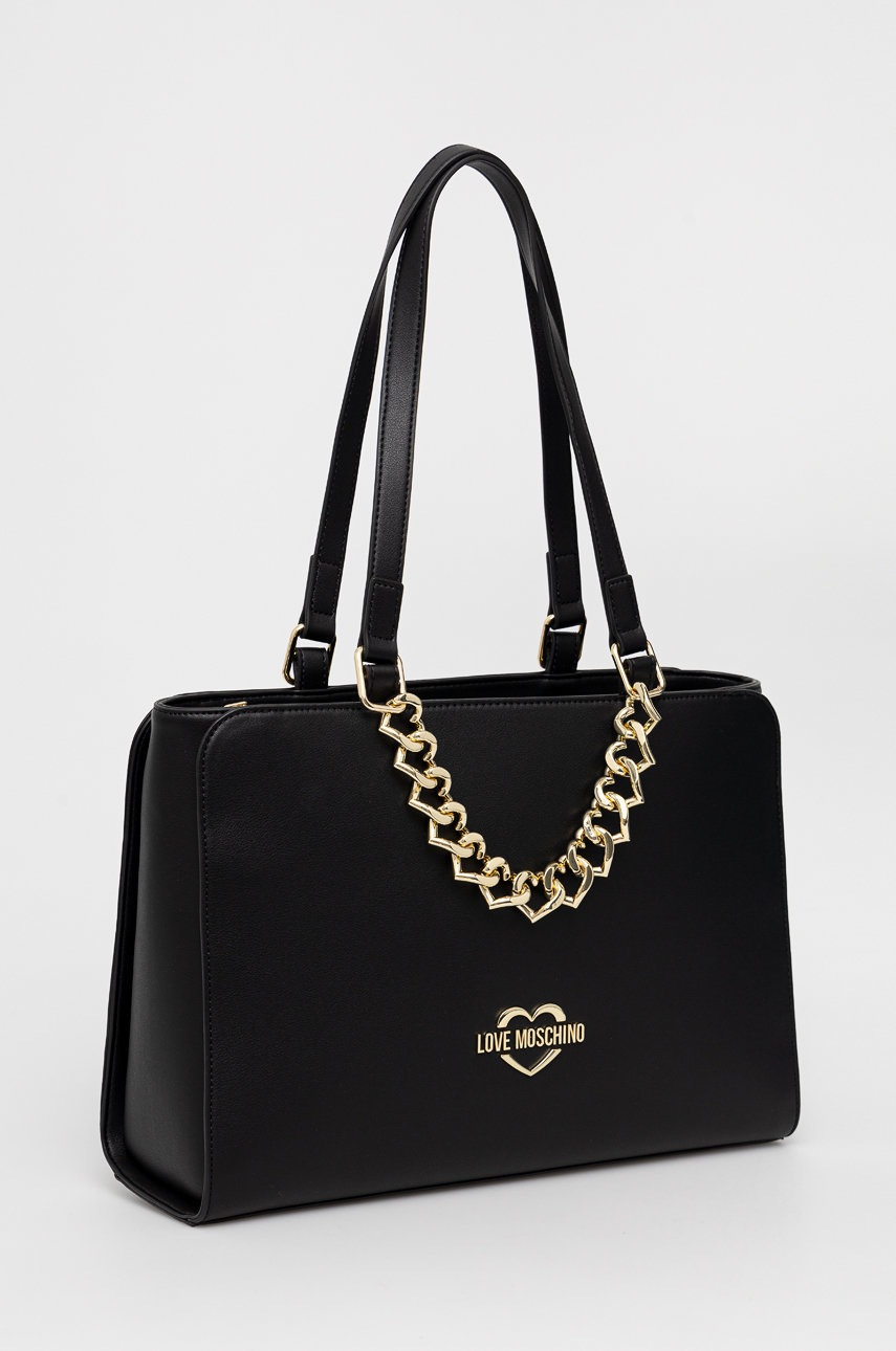 

Сумочка Love Moschino колір чорний