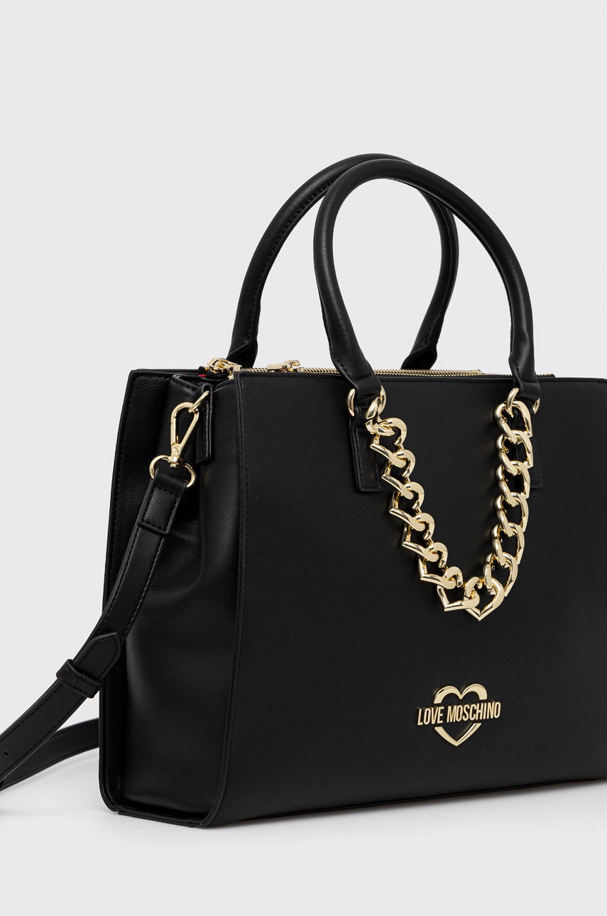 

Сумочка Love Moschino колір чорний
