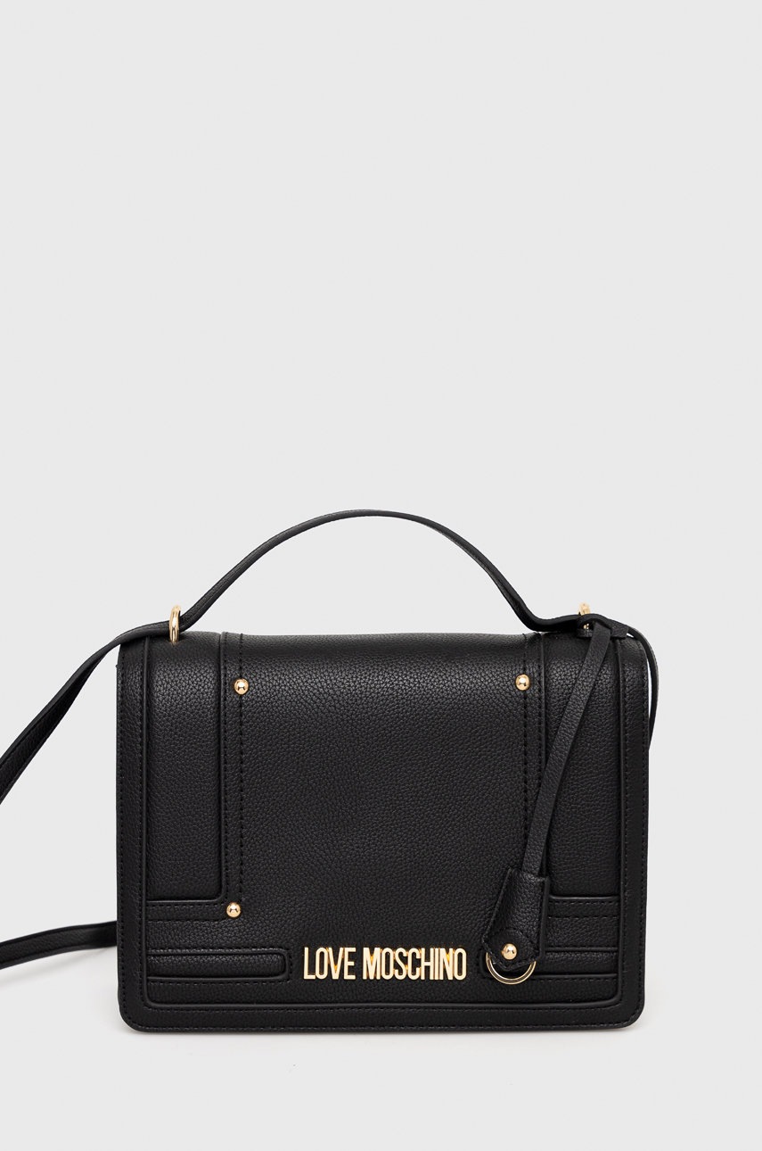 

Чанта Love Moschino в черно, Черен