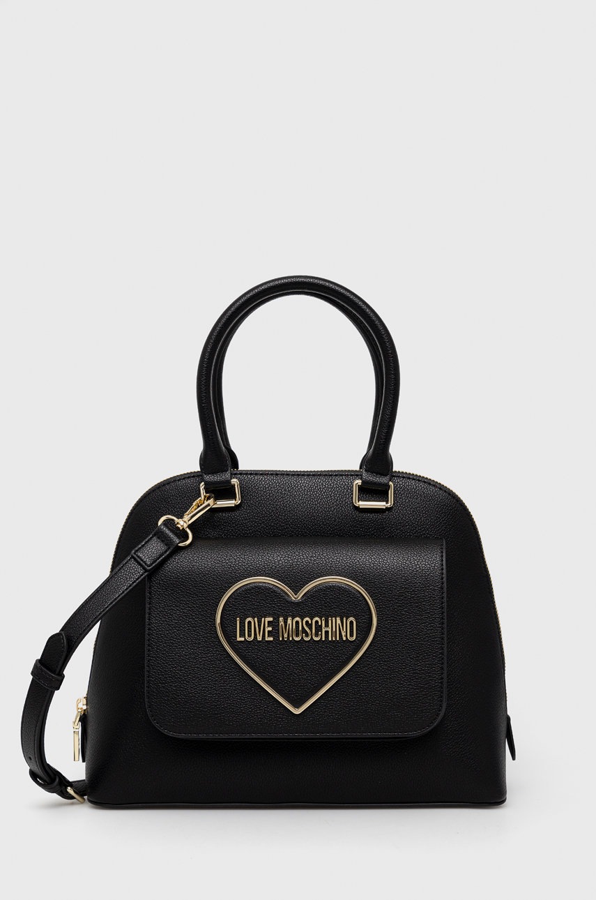 

Чанта Love Moschino в черно, Черен