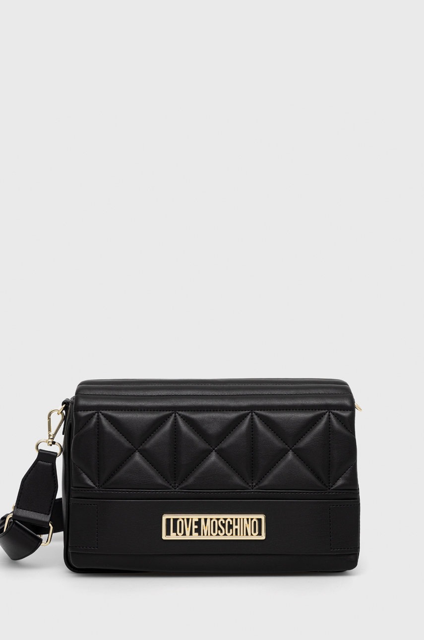 

Чанта Love Moschino в черно, Черен