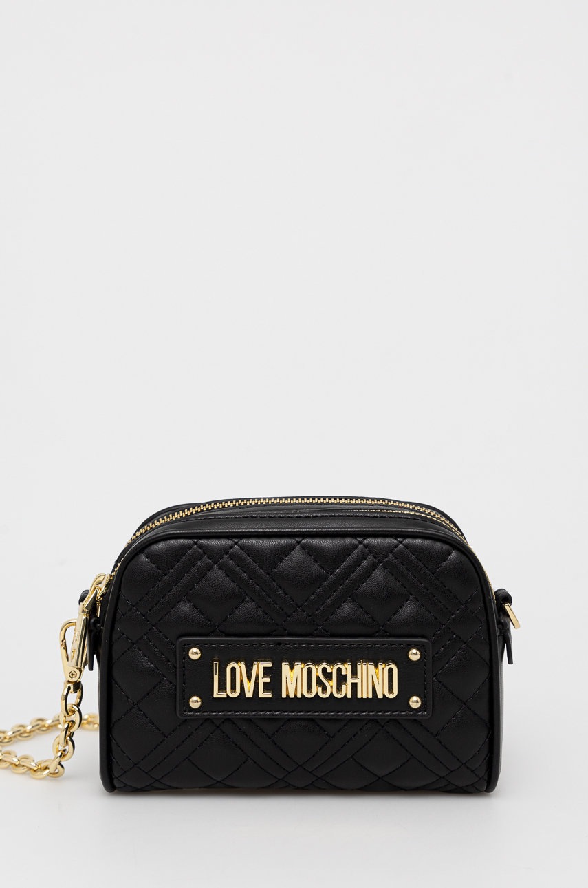 

Чанта Love Moschino в черно, Черен