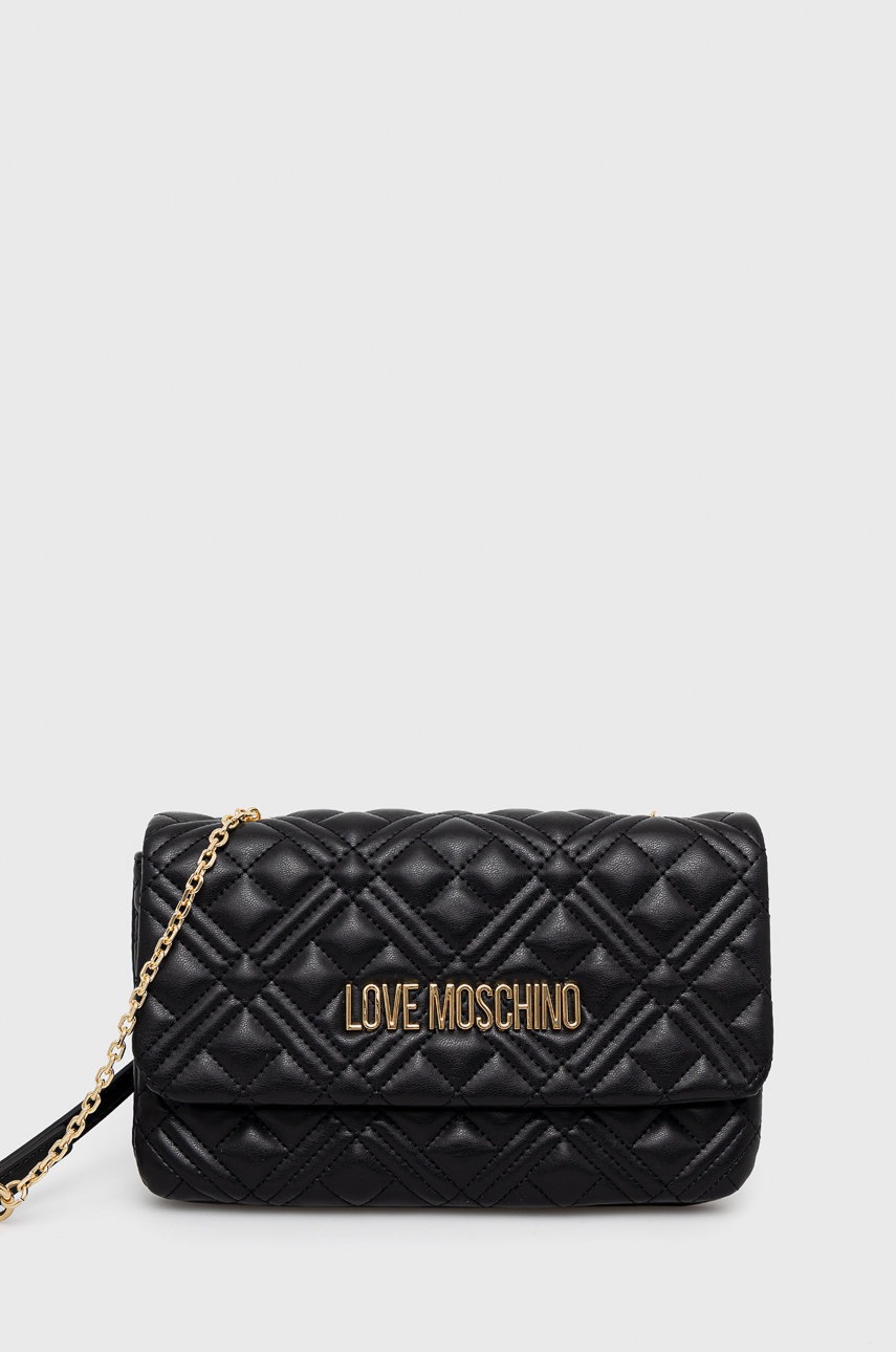 

Чанта Love Moschino в черно, Черен