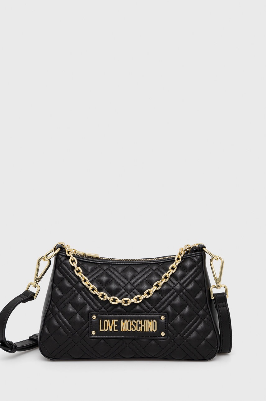 

Чанта Love Moschino в черно, Черен