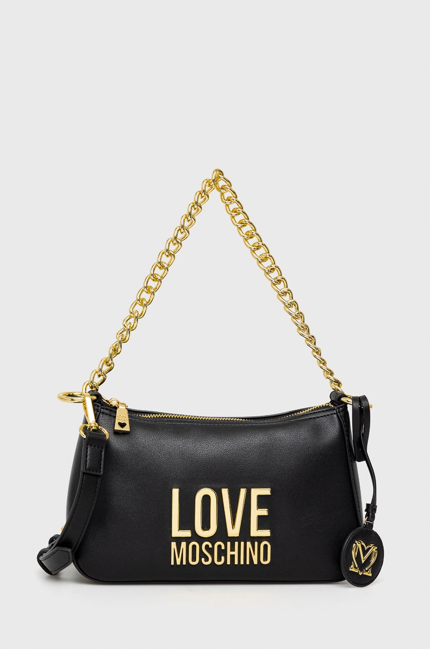 

Чанта Love Moschino в черно, Черен