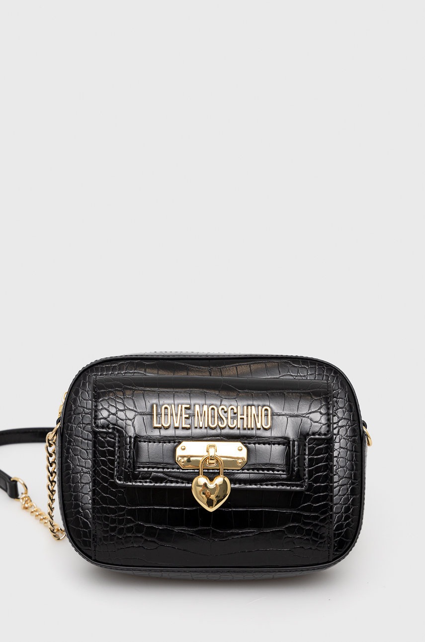 

Чанта Love Moschino в черно, Черен