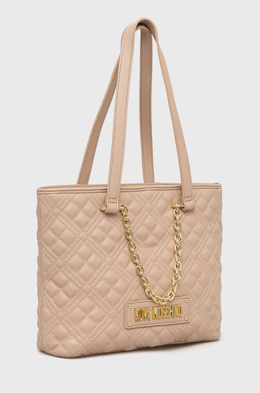 

Сумочка Love Moschino цвет бежевый
