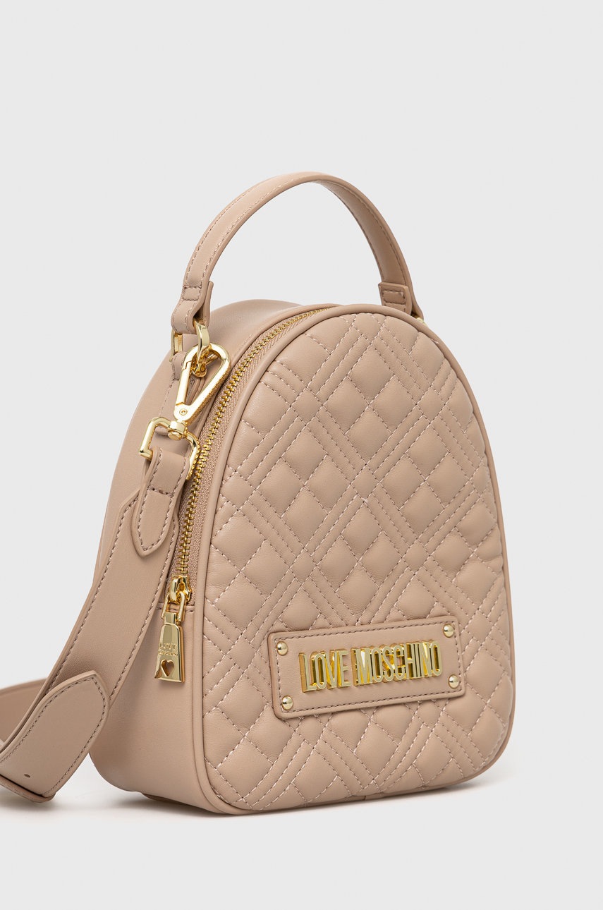 

Сумочка Love Moschino колір бежевий