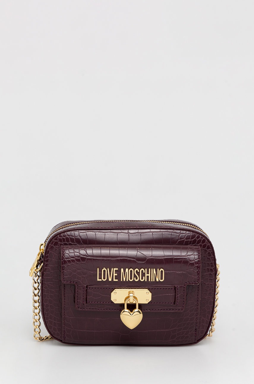 

Чанта Love Moschino в лилаво, Виолетов
