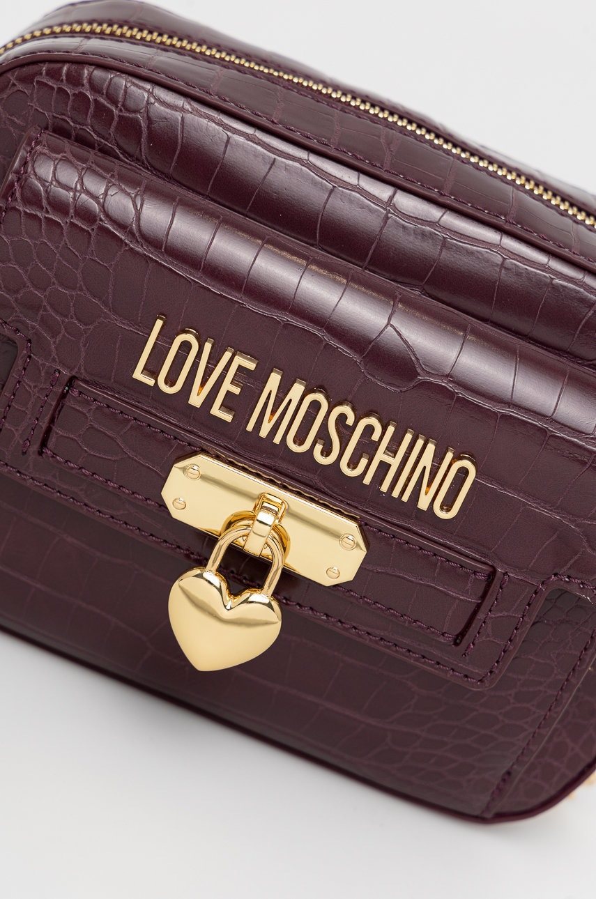 

Сумочка Love Moschino колір фіолетовий