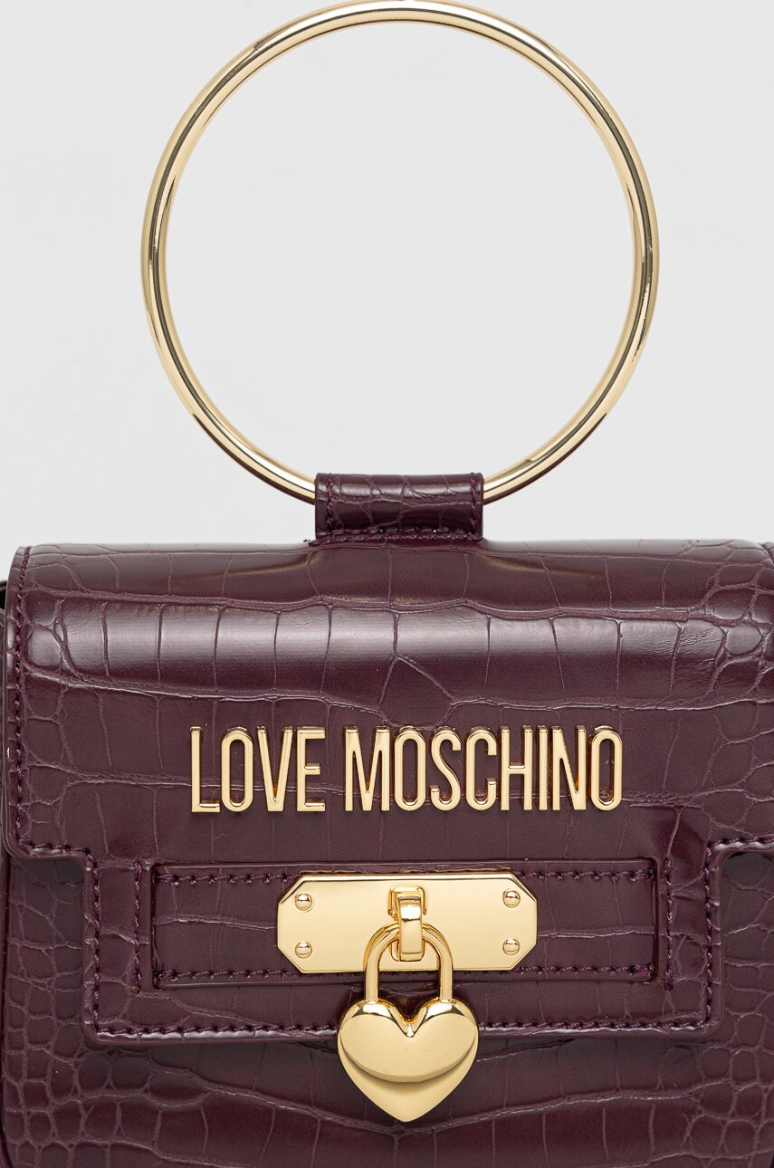 

Сумочка Love Moschino колір фіолетовий
