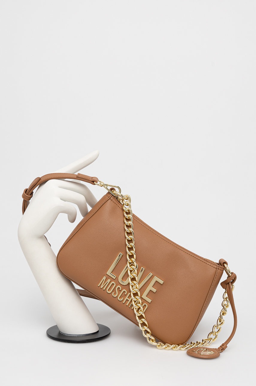 

Чанта Love Moschino в кафяво, Кафяв