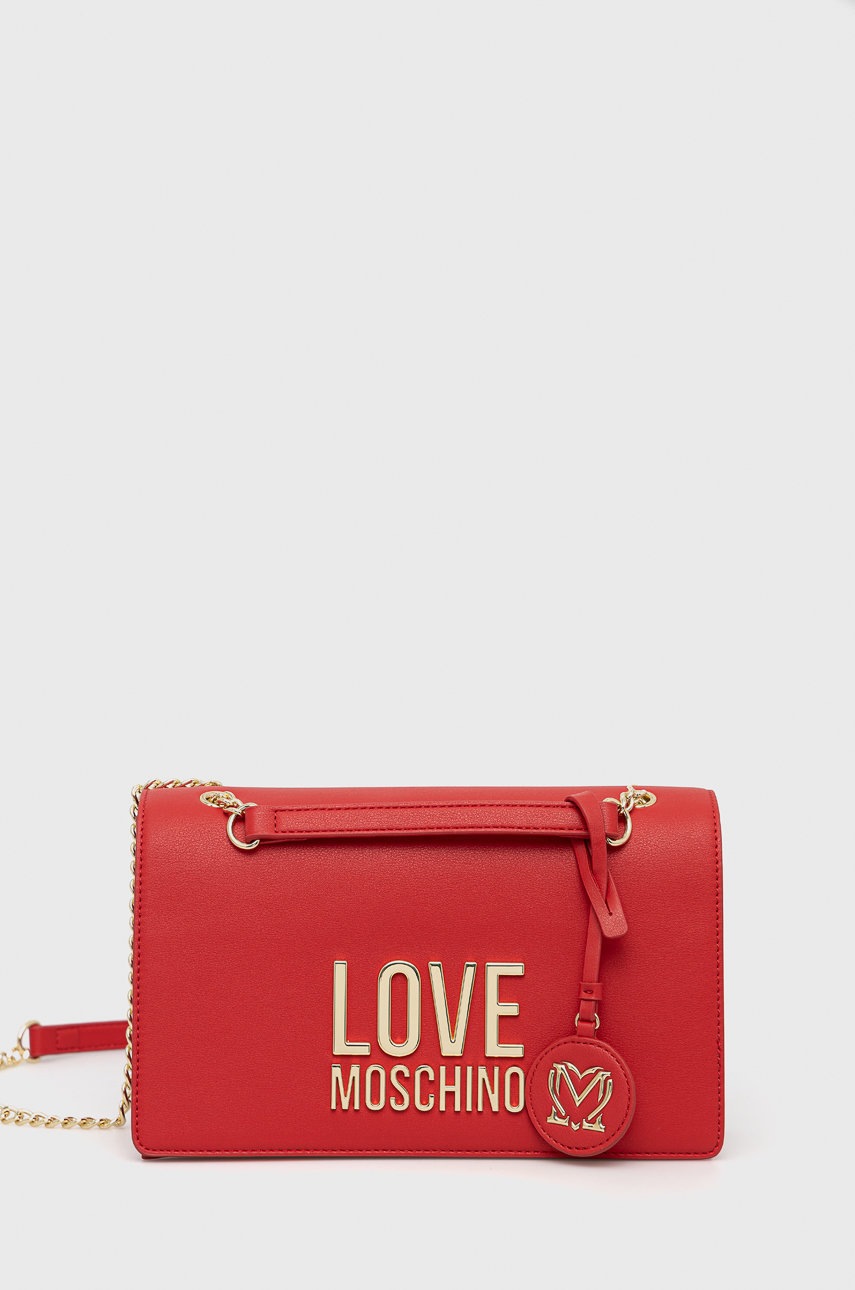 

Чанта Love Moschino в червено, Червен