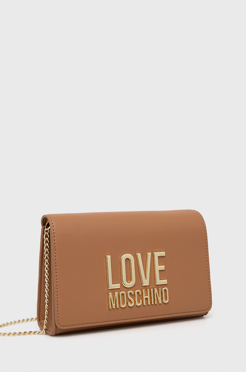 

Сумочка Love Moschino колір коричневий