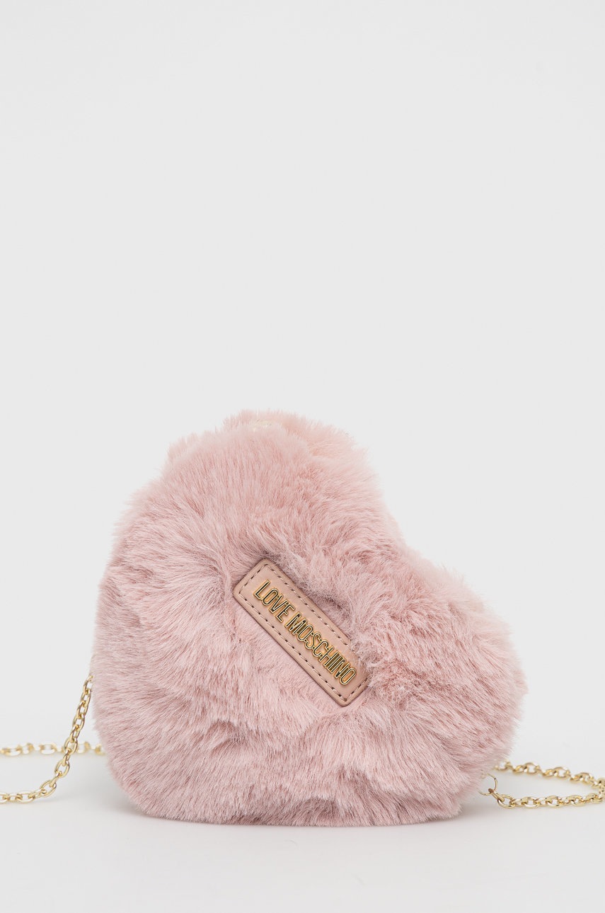

Клъч Love Moschino в розово, Розов
