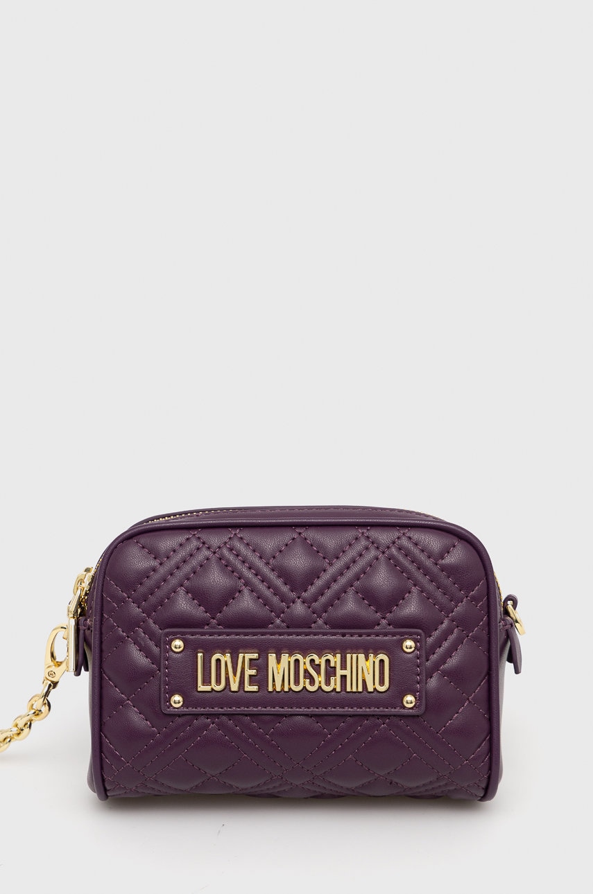 

Чанта Love Moschino в лилаво, Виолетов
