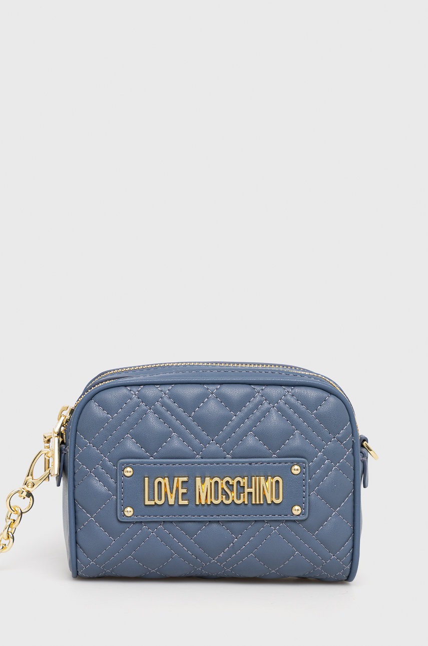 

Чанта Love Moschino в тъмносиньо, Тъмносин