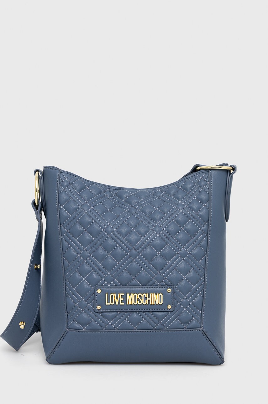 

Чанта Love Moschino в тъмносиньо, Тъмносин