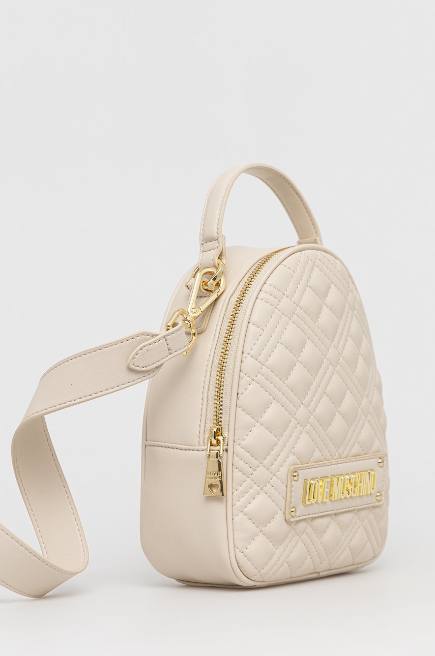 

Сумочка Love Moschino колір бежевий