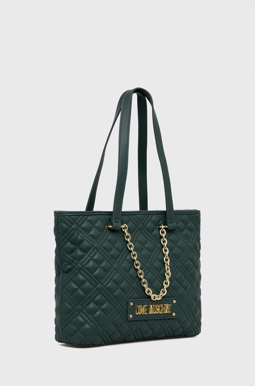 

Сумочка Love Moschino колір зелений