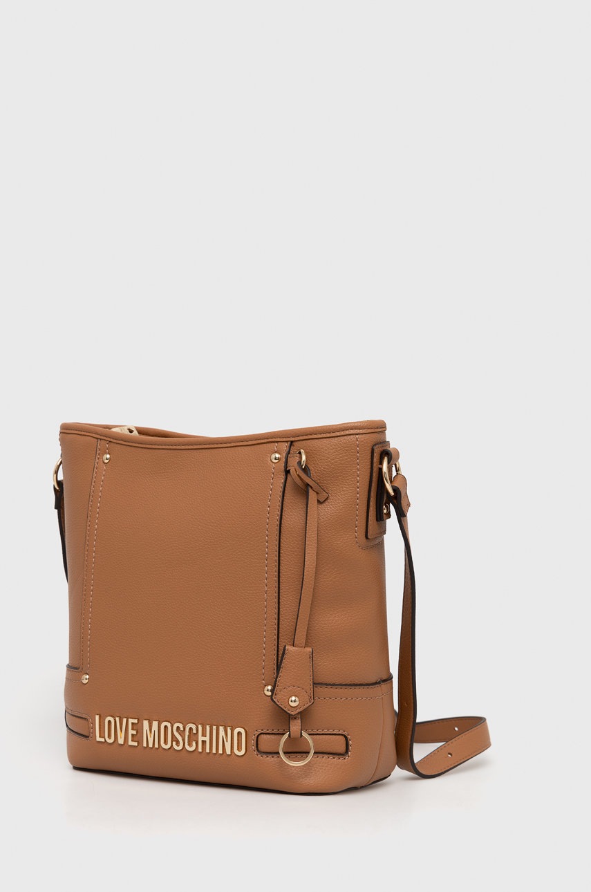 

Сумочка Love Moschino колір коричневий