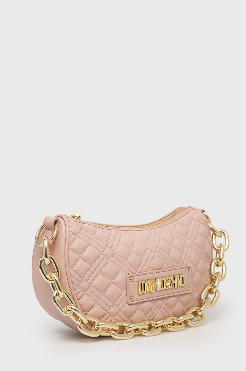 

Сумочка Love Moschino колір рожевий