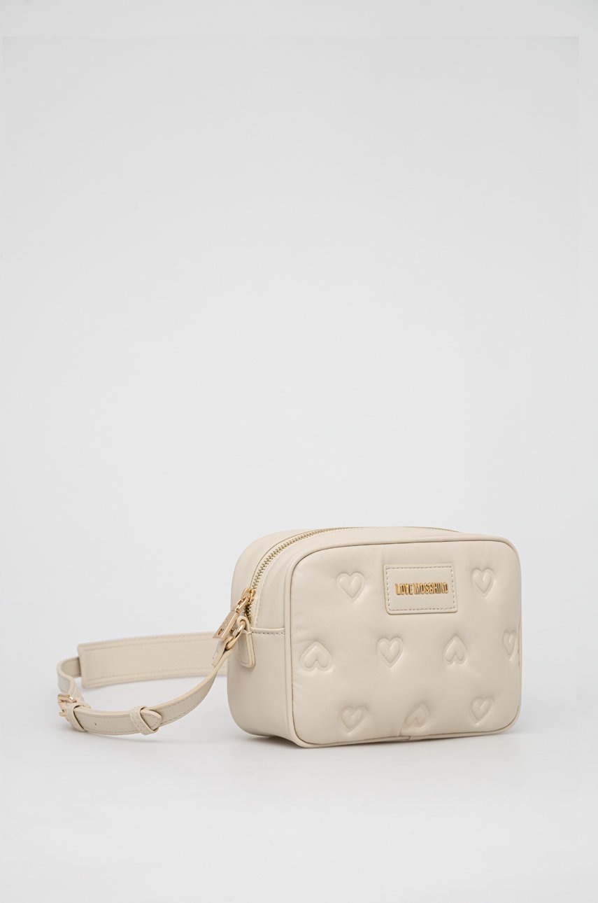 

Сумочка Love Moschino колір бежевий