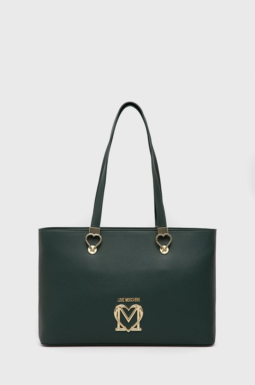 

Чанта Love Moschino в зелено, Зелен