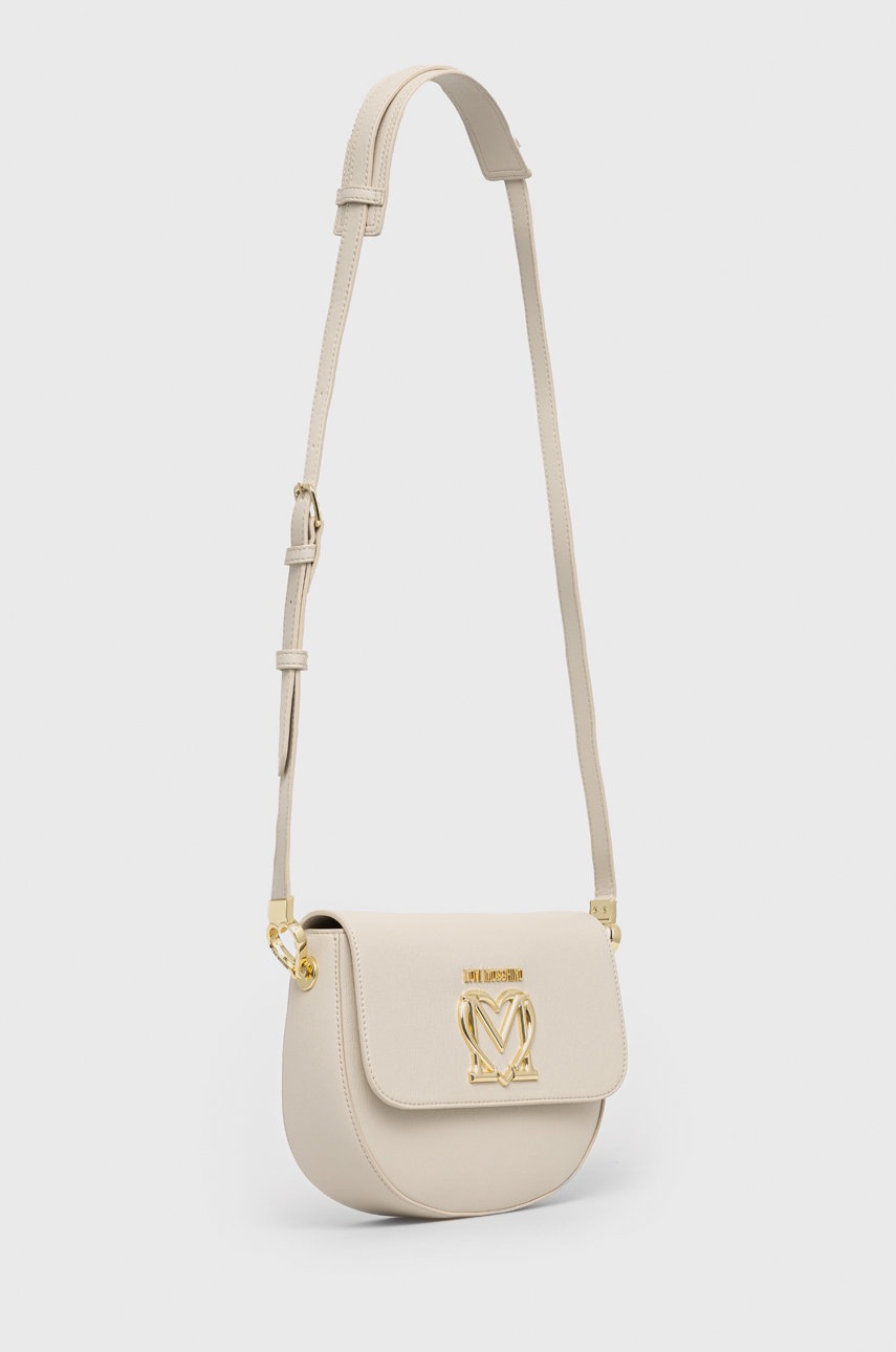 

Сумочка Love Moschino колір бежевий