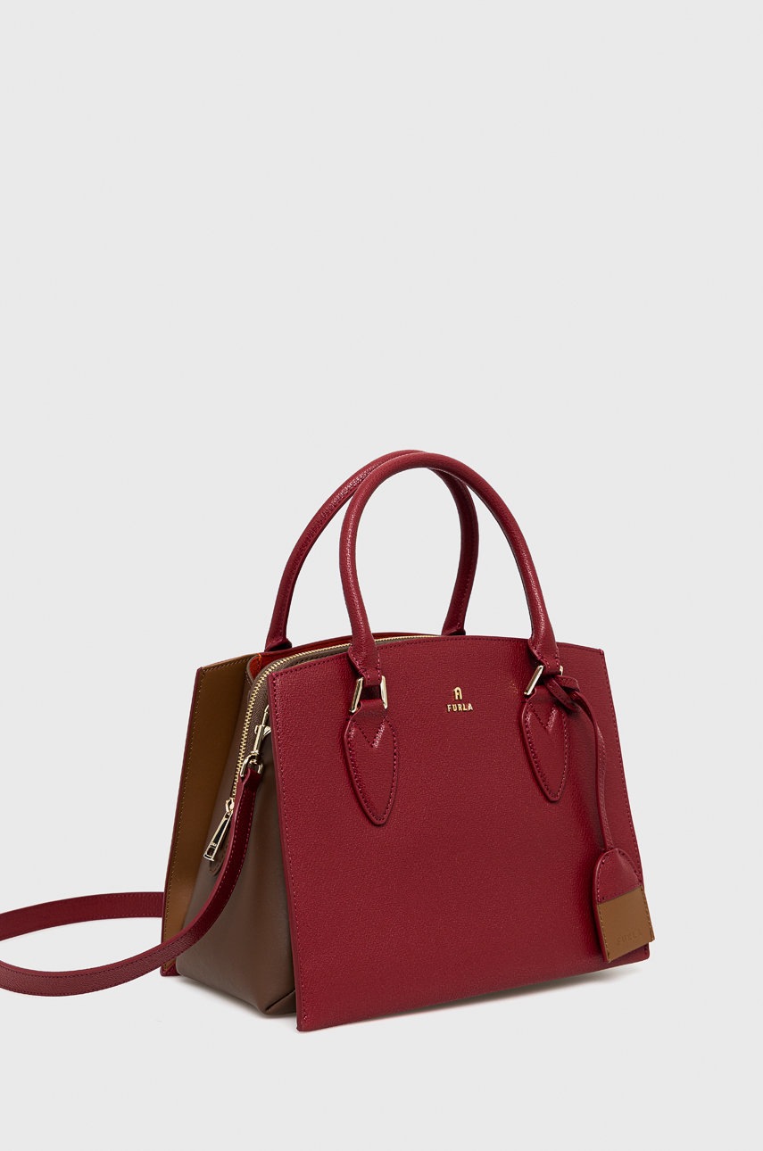 

Сумочка Furla цвет бордовый