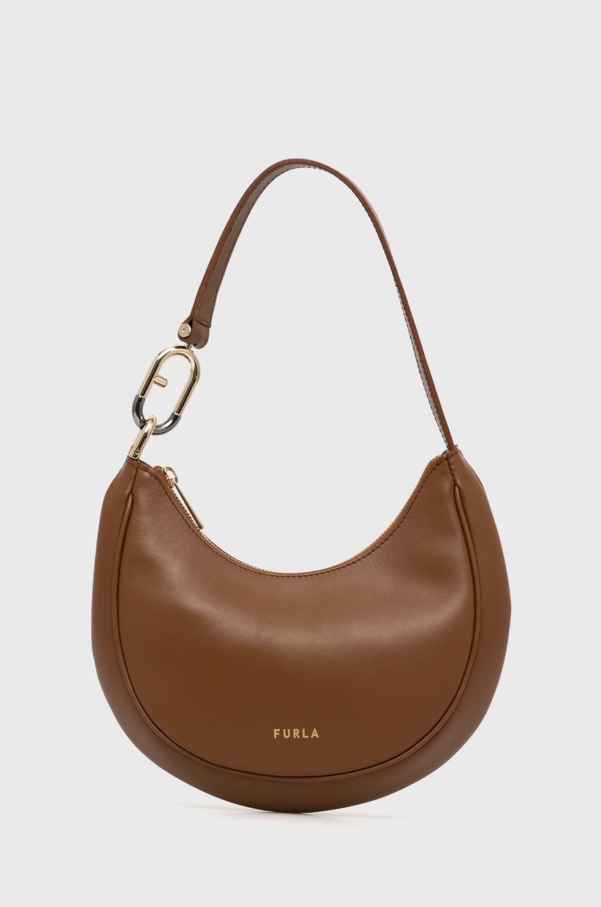 

Чанта Furla в кафяво, Кафяв