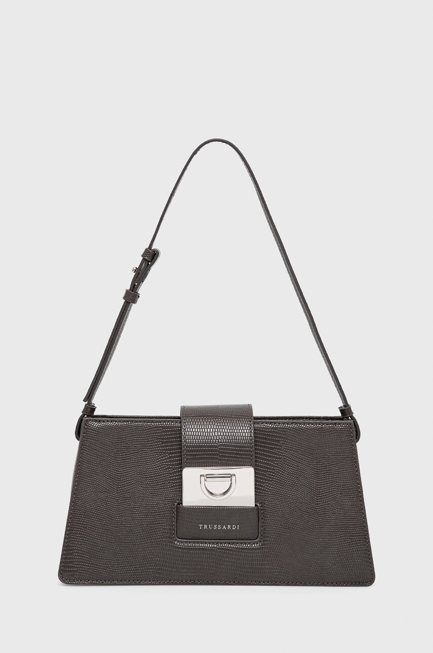 Trussardi poseta culoarea gri