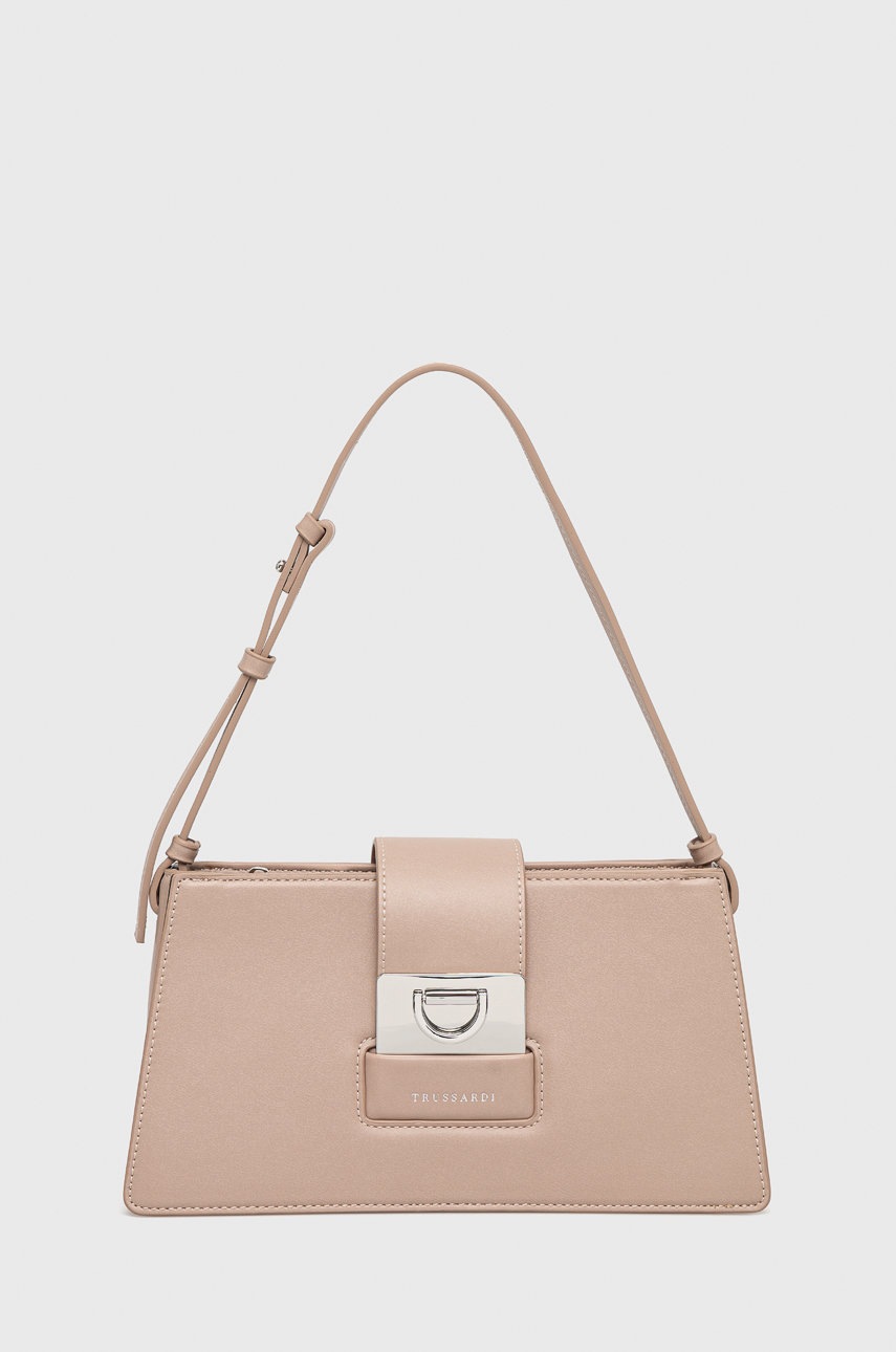 

Чанта Trussardi в бежово, Бежов