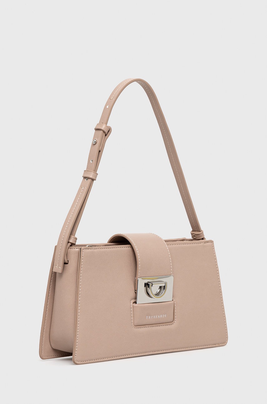 

Сумочка Trussardi колір бежевий