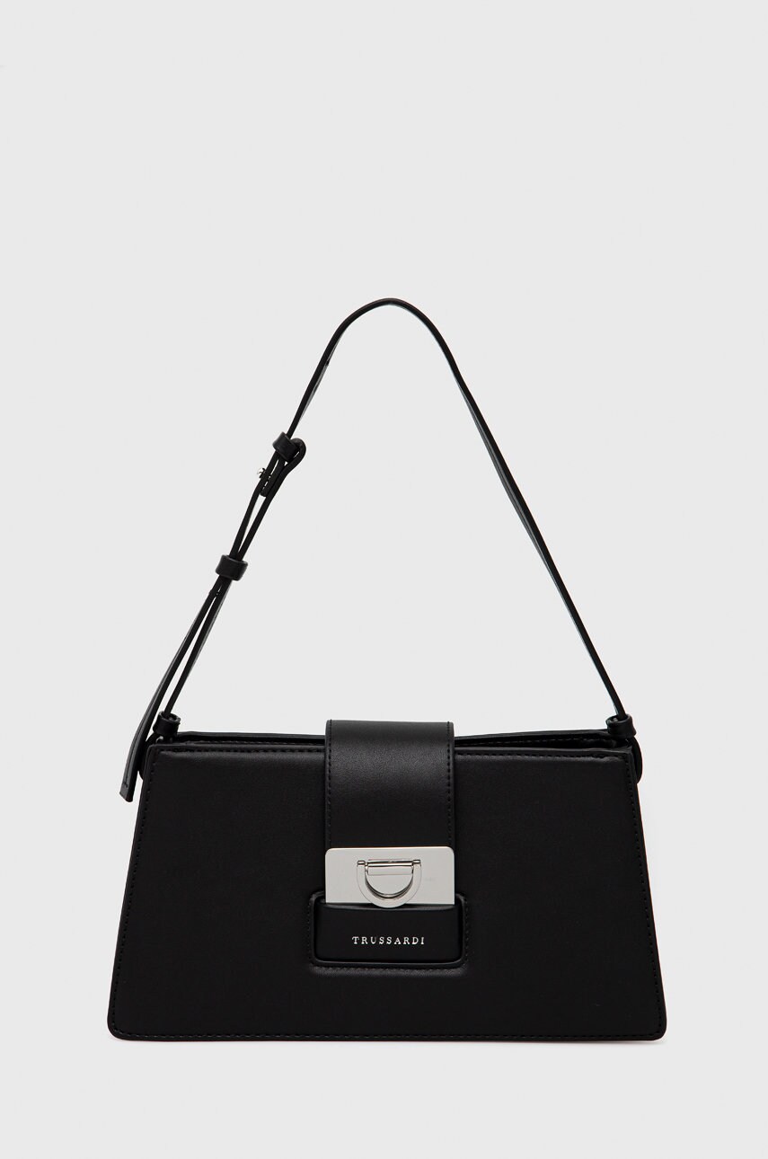 

Чанта Trussardi в черно, Черен