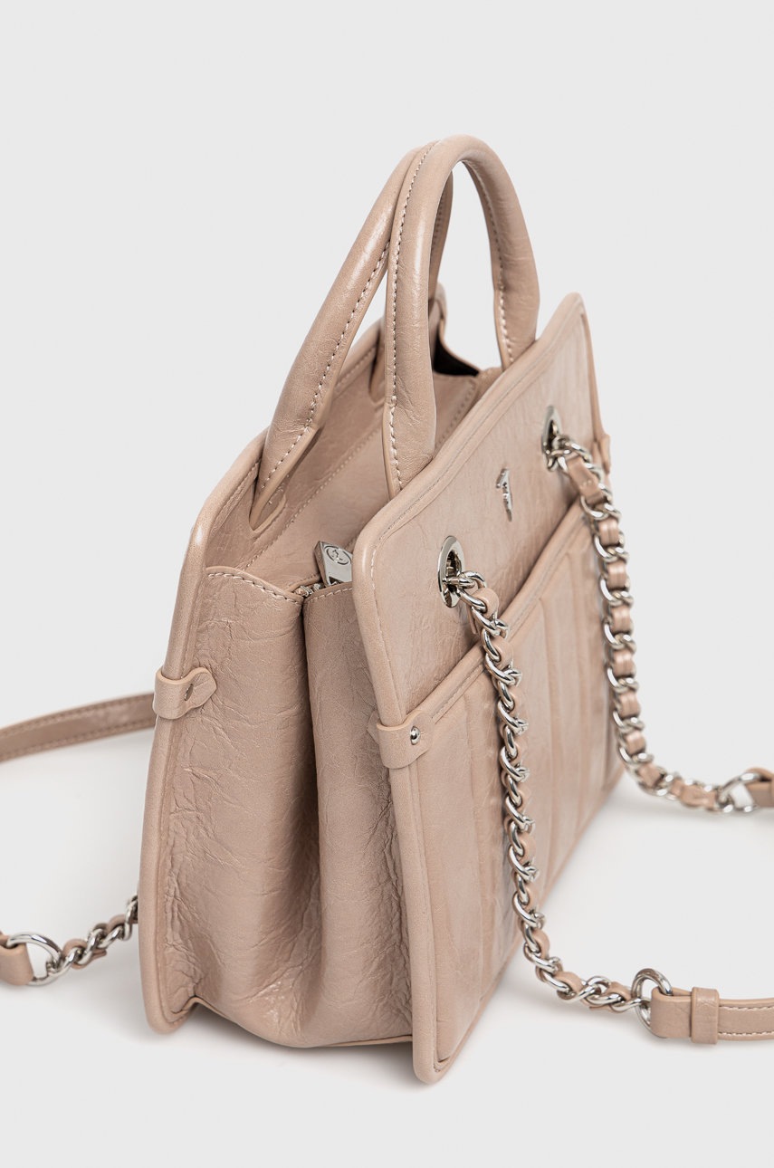 

Сумочка Trussardi колір бежевий