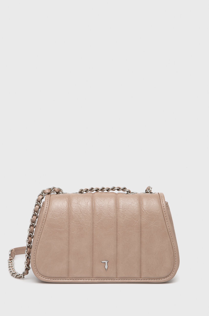 

Чанта Trussardi в бежово, Бежов