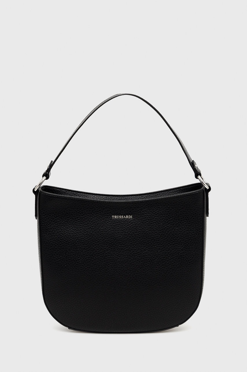 

Чанта Trussardi в черно, Черен