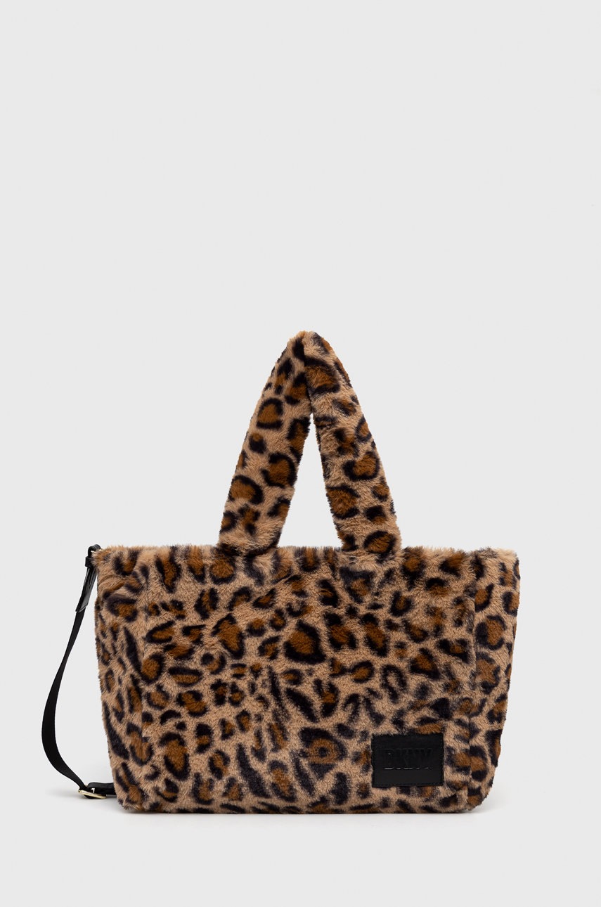 Dkny poseta culoarea maro
