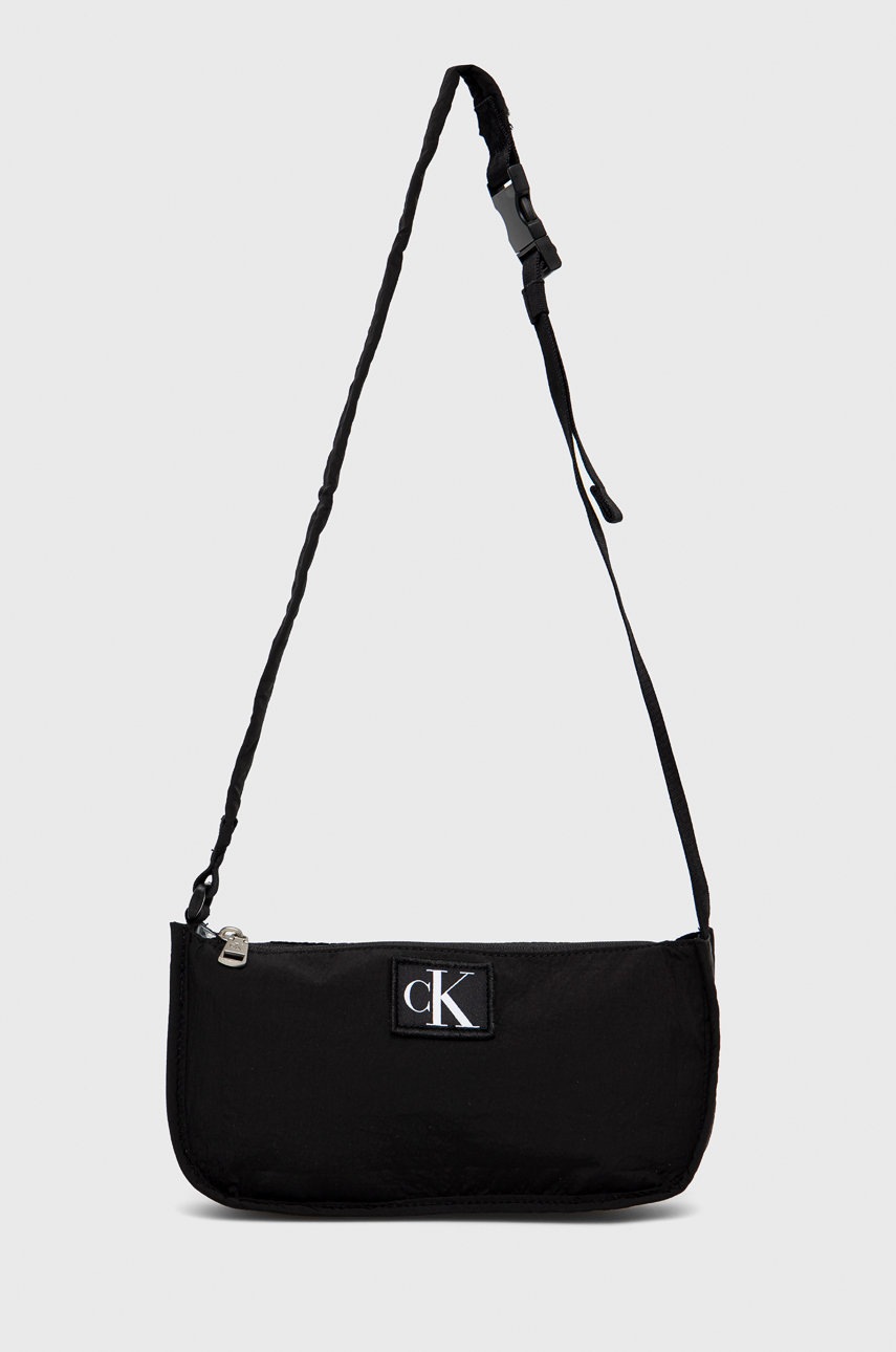 

Чанта през рамо Calvin Klein Jeans в черно, Черен