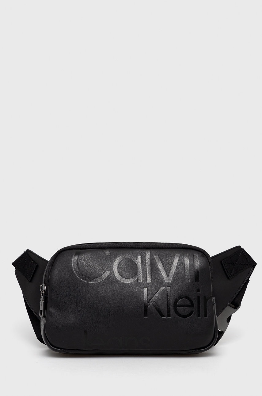 

Чанта за кръст Calvin Klein Jeans в черно, Черен