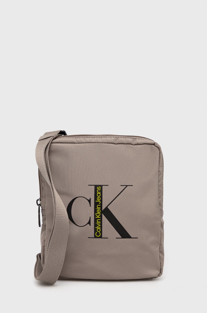

Чанта през рамо Calvin Klein Jeans в бежово, Бежов
