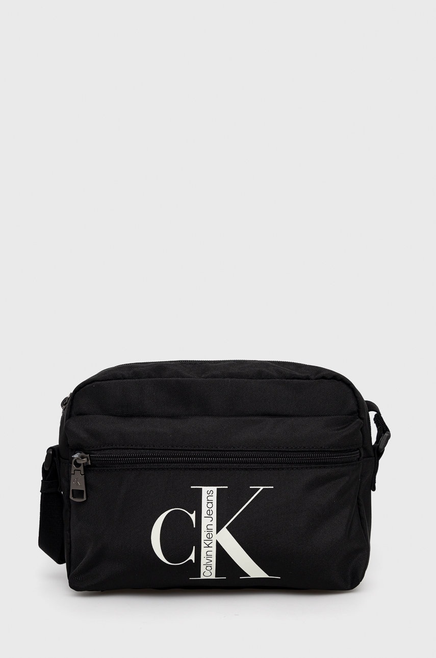

Чанта за кръст Calvin Klein Jeans в черно, Черен