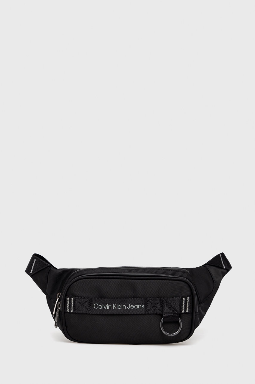 

Чанта за кръст Calvin Klein Jeans в черно, Черен