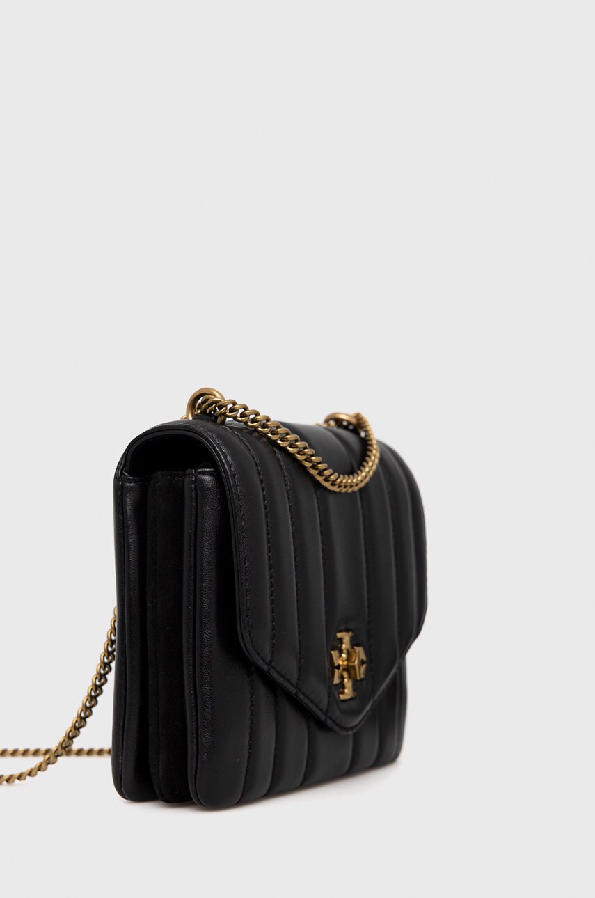 

Кожаная сумочка Tory Burch цвет чёрный