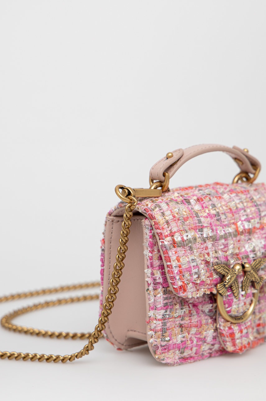 

Сумочка Pinko цвет розовый