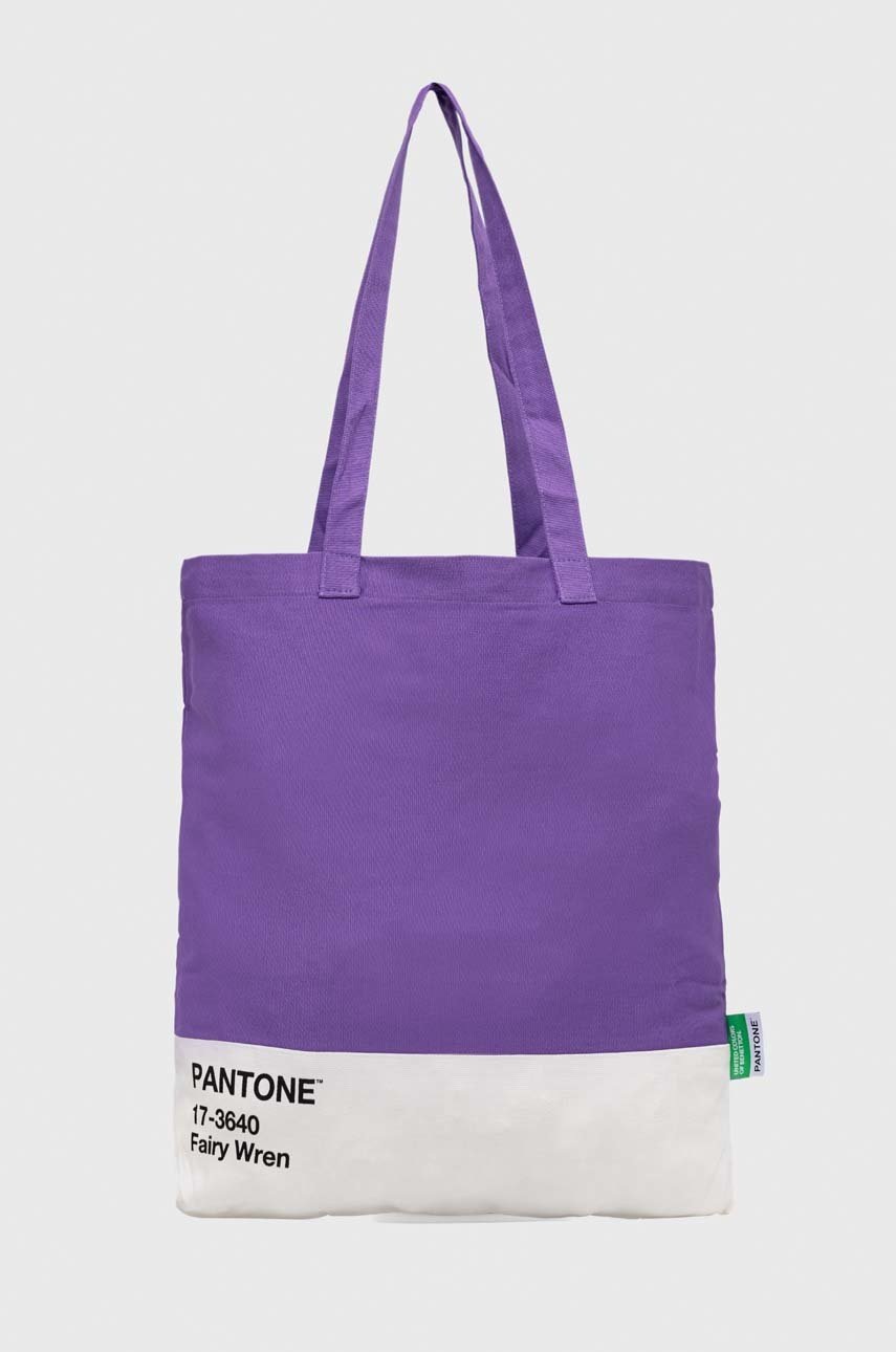 

Чанта United Colors of Benetton X Pantone в лилаво, Виолетов