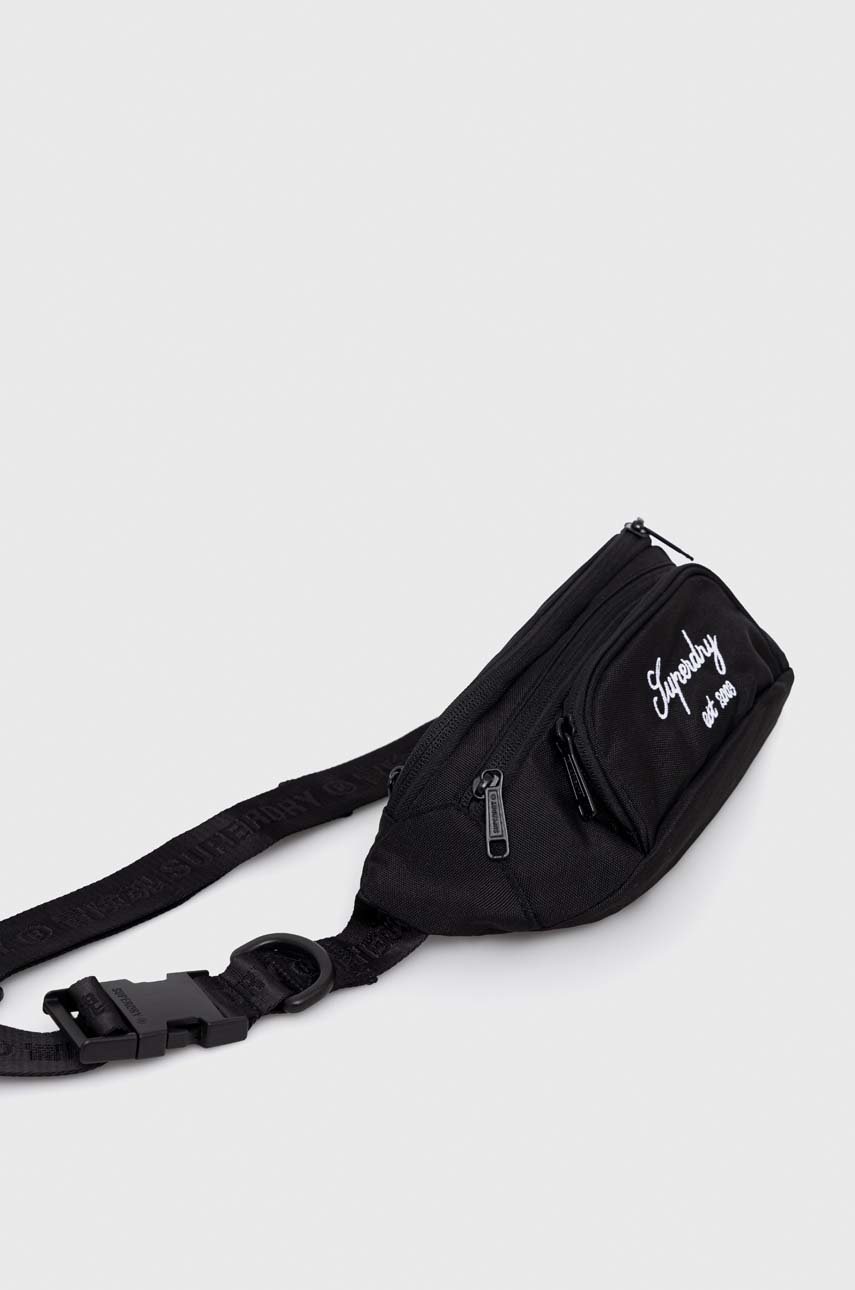 

Сумка на пояс Superdry колір чорний