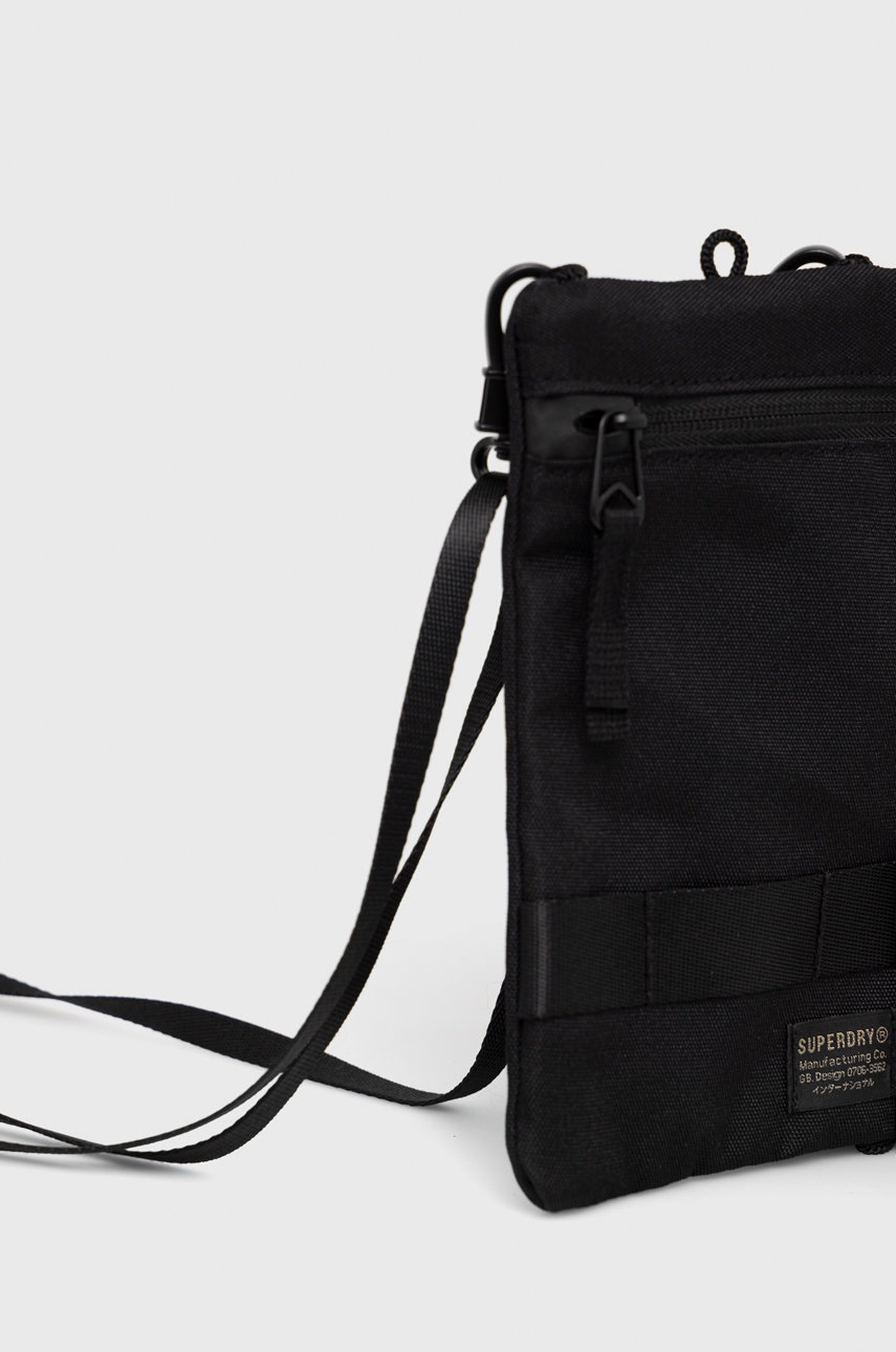 

Сумка Superdry колір чорний