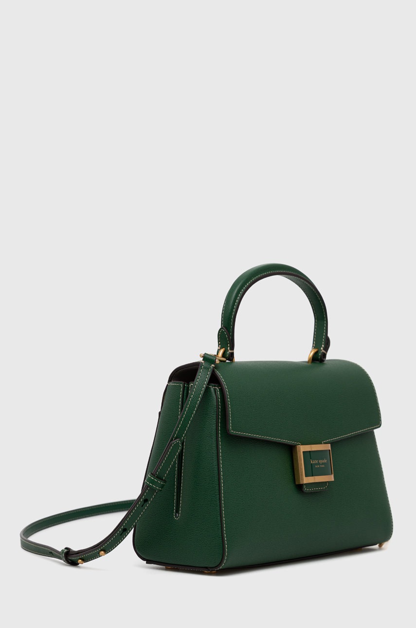 

Шкіряна сумочка Kate Spade колір зелений